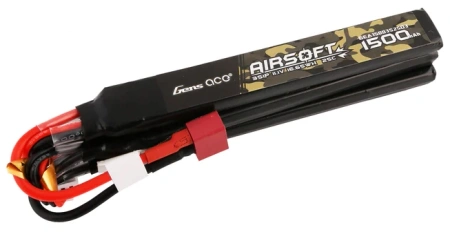 Akumulator LiPo 1500mAh 11,1V 25C 3S1P Dean-T Nunchuck 3X Airsoft Gun | GEA15003S25D3 GENS ACE