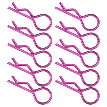 Spinki karoserii (10szt.) fioletowe | 35113 CORALLY