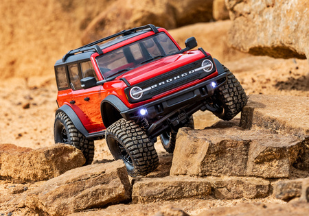 Traxxas TRX-4M Ford Bronco 1/18 4x4 Crawler RC Pomarańczowy Samochód Terenowy Zdalnie Sterowany | 97074-1-ORNG