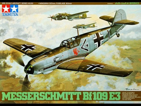 Messerschmitt Bf109 E-3 1:48 | Tamiya 61050