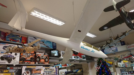 Szybowiec Ventus 2c GERAFIS 6m