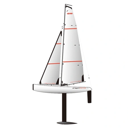 Dragon Force 65 V8 2,4GHz RTR Żaglówka Zdalnie Sterowana Model RC Wysokość 1338mm Długość 650mm | 4ST308815V8 JOYSWAY