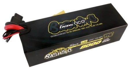 Akumulator LiPo 8000mAh 14,8V 100C 4S2P EC5 G-Tech Bashing | GEA8K4S10E5GT GENS ACE