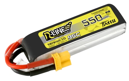 Akumulator LiPo 550mAh 7,4V 95C 2S1P XT30 R-Line Version 1.0 | TAA5502S95XT3 TATTU