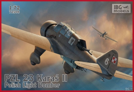 PZL 23 Karaś II Polish Light Bomber 1:72 | 72508 IBG