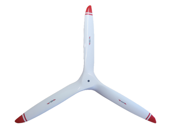 Śmigło Biela 34x10 Trzyłopatowe WR White Red