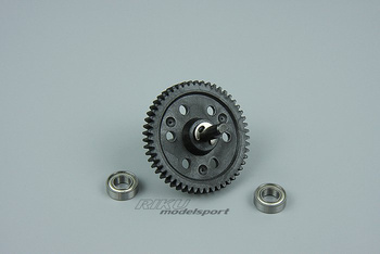 zębatka odbierająca 51t z wałem i łożyskami - BSD 909002