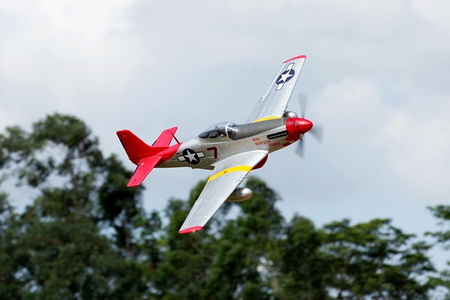 Giant P-51D Mustang "Red Tail" 1700mm EPP ARF - FMS