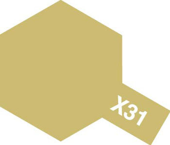 Farba akrylowa X-31 TITANIUM GOLD 23ml - Tamiya 81031