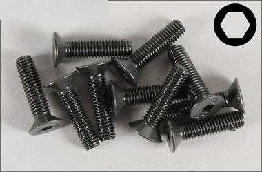 Śruby M5x20mm 10szt. (stożkowa główka, imbus) - FG 6722/20