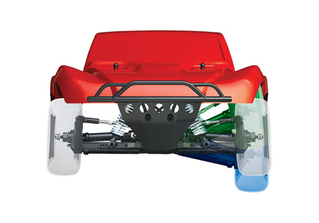 Traxxas Slash 4X4 VXL EHD 1/10 Pomarańczowy | 68386-4-ORNG