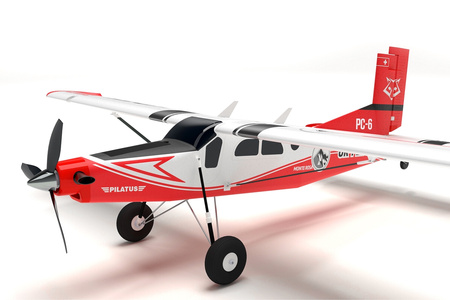 Pilatus PC-6 Porter 1500mm ARF (czerwony) | KAV02.8090 KAVAN