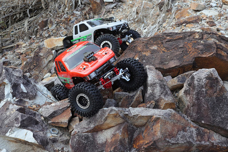 Samochód Zdalnie Sterowany Tracer Crawler Pomarańczowy 1/10 | RGT-EX86180PRO-1 RGT