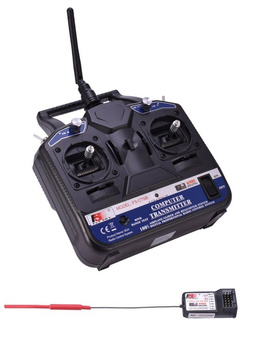 Aparatura CT6B 2,4G 6CH AFHDS Mode 2 + odbiornik FS-R6B | FlySky