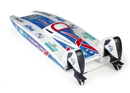 Motorówka/katamaran RACE CAT (KIT; bez elektroniki) - GRAUPNER