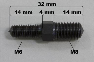 Śruby rzymskie M6/M8 32mm (2szt.) | 4430 FG