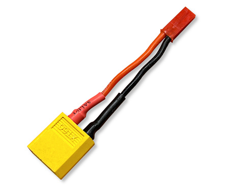 Przejściówka XT60 wtyk <-> JST BEC gniazdo