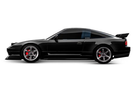 Traxxas 4-Tec Drift Nissan 240SX RWD 1:10 Czarny Samochód Zdalnie Sterowany Model RC | 105247-4-BLK