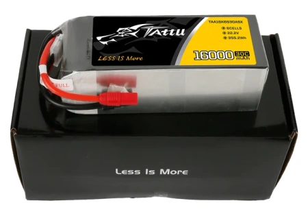 Akumulator LiPo 16000mAh 22,2V 30C 6S1P AS150+XT150 | TAA16K6S30ASX TATTU