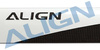 Łopaty główne włókno węglowe 600mm HD600ET (2szt.) | AM2000455 ALIGN