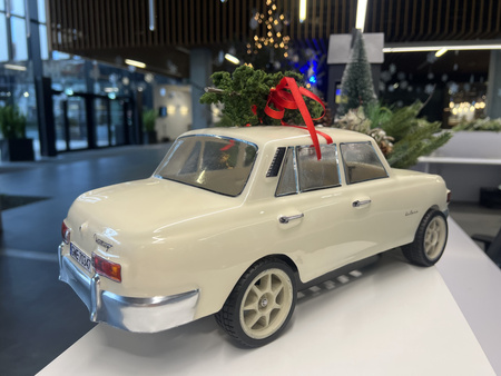 Karoseria 1/10 Wartburg 353 Clear Body (przezroczysta) | MKWARBI