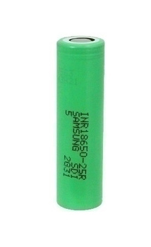 Ogniwo SAMSUNG INR18650-25R 2500mAh Li-ION 3,7V (18,4x65,0mm) 20A