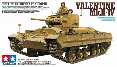 British Infantry Tank Mk.III Valentine Mk.II/IV 1:35 | Tamiya 35352
