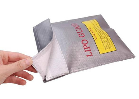 Pokrowiec Na Akumulatory Lipo Guard Safety Bag 180x230mm Bezpieczna Torba Etui | 3657