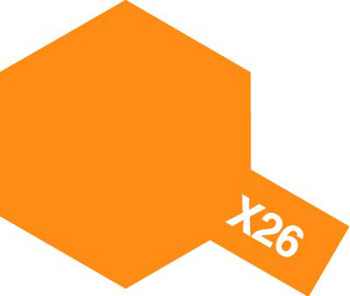 Farba emalia X-26 CLEAR ORANGE 10ml - Tamiya 80026
