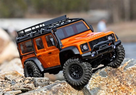 TRX-4M Land Rover Defender 1:18 Pomarańczowy | 97054-1-ORNG TRAXXAS