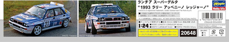 Lancia Super Delta "1993 Rally Appennino Reggiano" 1:24 | 20648 HASEGAWA