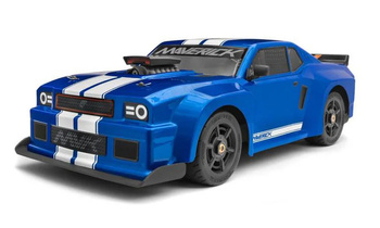 Maverick QuantumR Flux Muscle Truck 4WD 4S 1/8 Brushless (niebieski) | 150310 HPI