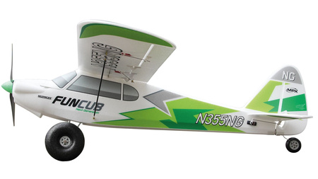 Multiplex FunCub NG 1410mm Zielony KIT Samolot Zdalnie Sterowany | 1-03036 MULTIPLEX