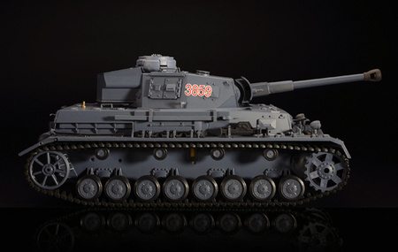 Czołg Zdalnie Sterowany German Panzerkampfwagen IV PzKpfw. IV Ausf. F2 Sd Kfz 161/1 1:16 RTR 2,4Ghz Model RC | 3859-1B HENG LONG