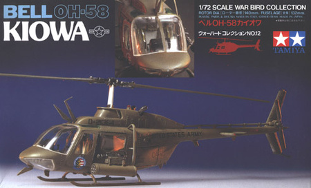 Bell OH-58 Kiowa 1:72 | Tamiya 60712