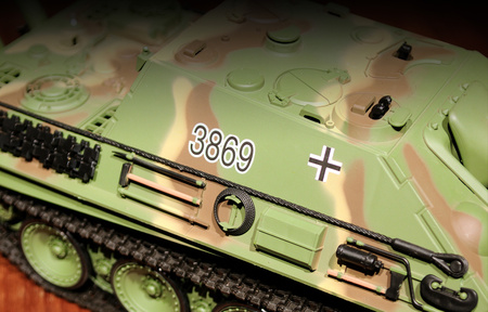 Czołg Zdalnie Sterowany German Jagdpanther Niszczyciel Czołgów 1:16 RTR 2,4Ghz Model RC | 3869-1U HENG LONG