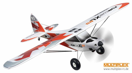 RR FunCub XL ND - wersja czerwona ARF Multiplex - 1700mm - 1-02052