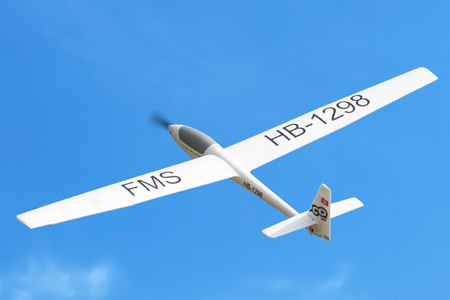 Motoszybowiec FMS ASW-17 2500mm ARF Samolot Zdalnie Sterowany Model RC | 4ST18100-A