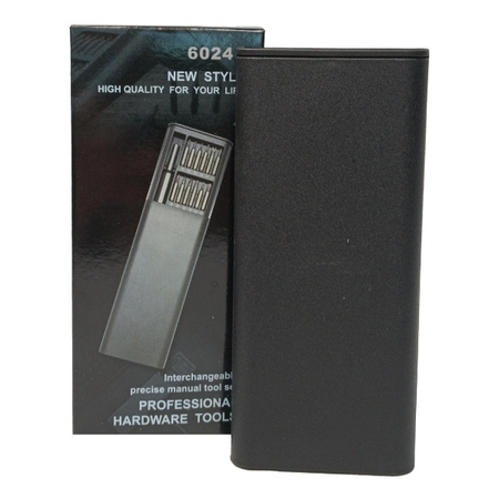Zestaw Śrubokrętów Wkrętaków 24w1 Płaski Krzyżak Hex Torx