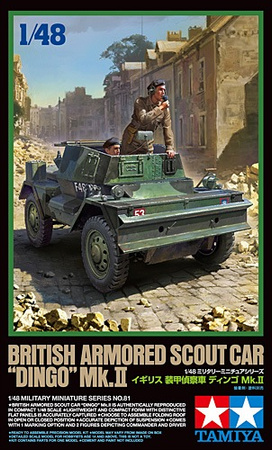 British Armored Scout Car "Dingo" Mk.II 1:48 | Tamiya 32581