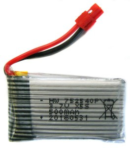 AKUMULATOR LiPo 3,7V 500mAh | SYMA X5HC/X5HW