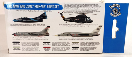 Zestaw farb akrylowych (US NAVY&USMC) | HTK-BS18 HATAKA