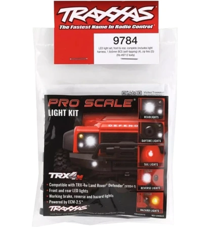 Oświetlenie LED Traxxas TRX-4M Land Rover Defender Pro Scale Light Kit | 9784