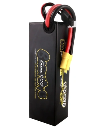 Akumulator LiPo 8000mAh 14,8V 100C 4S2P EC5 G-Tech Bashing | GEA8K4S10E5GT GENS ACE
