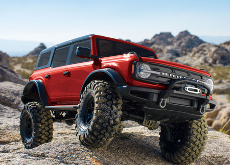 Traxxas TRX-4 Ford Bronco 1:10 Pomarańczowy Samochód Zdalnie Sterowany Model RC | 92076-4-ORNG