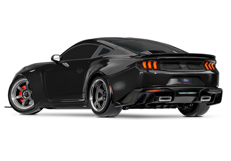 Traxxas 4-Tec Drift Ford Mustang RWD 1:10 Czarny Samochód Zdalnie Sterowany Model RC | 105237-4-BLK