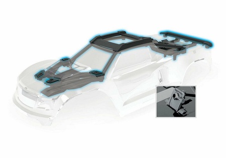 WIDE-MAXX VXL 4S (niebieski) | 89086-4BLUE TRAXXAS