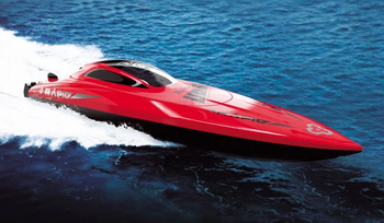 Motorówka Model Łodzi RC Rapid 424mm Czerwona | UDI009-RED UDI RC