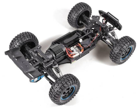 BlackZon Smyter DT Desert Truck 1/12 4WD Niebieski Samochód Zdalnie Sterowany Model RC | 540113