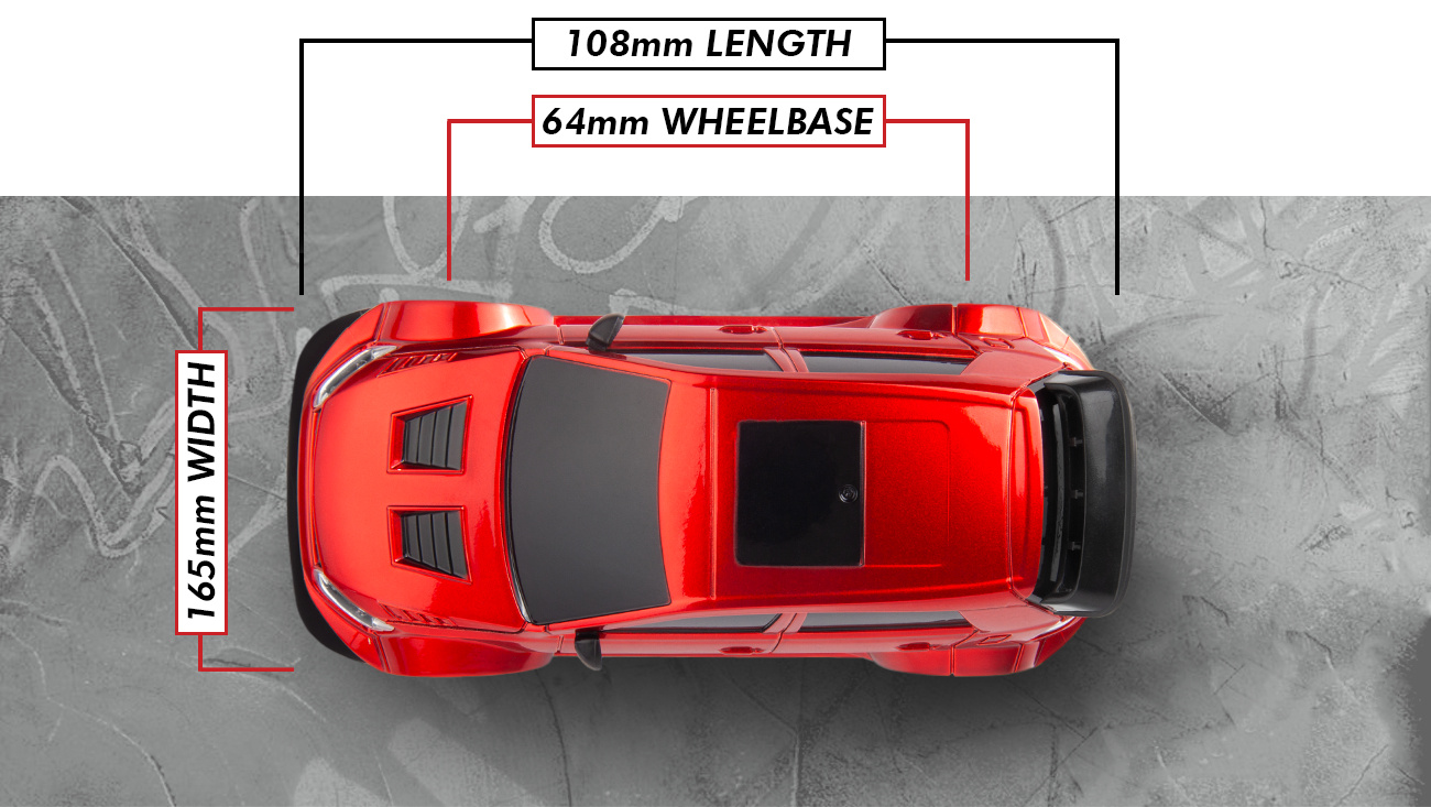 BlackZon Myte Drifter 1:43 4WD 2,4GHz Czerwony Samochód Zdalnie Sterowany Model RC | 548100 pol_pl_BlackZon-Myte-Drifter-1-43-4WD-2-4GHz-Czerwony-Samochod-Zdalnie-Sterowany-Model-RC-548100-1017699_14